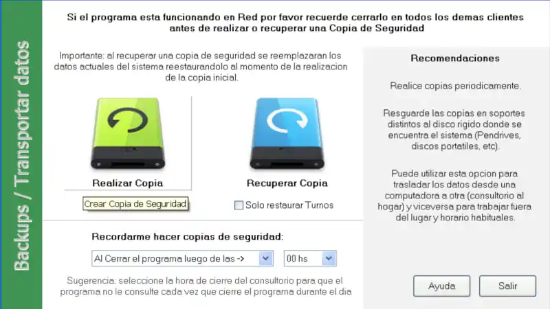 Copias de Seguridad Backups
